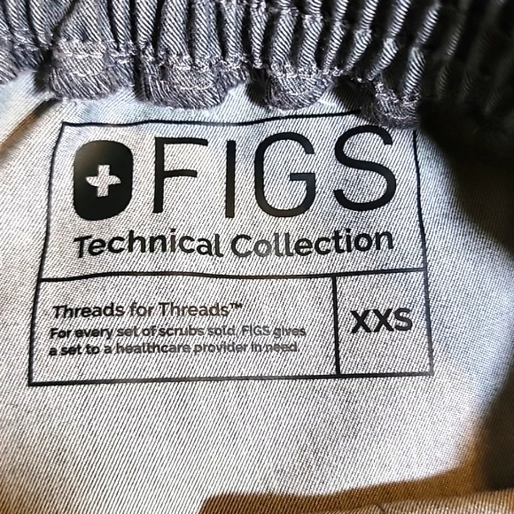 Figs Scrub Pants With Draw String Size Xxs - image 3